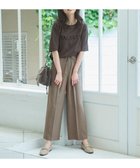 【エニー/ANY】の【洗濯機可能/セットアップ対応/ウエストゴム】イージィケア美脚ワイドパンツ ライトモカ|ID: prp329100004485821 ipo3291000000034312068