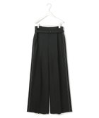 【アイシービー/iCB】の【WEB&一部店舗限定】 SerikaWorsted ワイドパンツ ブラック系|ID: prp329100004485898 ipo3291000000032748502