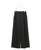 【アイシービー/iCB】の【WEB&一部店舗限定】 SerikaWorsted ワイドパンツ ブラック系|ID: prp329100004485898 ipo3291000000033463526