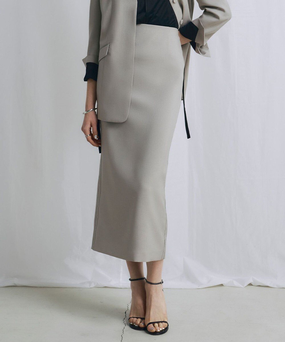 【アイシービー/iCB】の【WEB&一部店舗限定】 SerikaWorsted スカート 人気、トレンドファッション・服の通販 founy(ファニー) 　ファッション　Fashion　レディースファッション　Fashion for Women　スカート　Skirts　春　Spring　シルク　Silk, 100% Silk　シンプル　Simple, Minimal　ジャケット　Jacket, Outerwear　ストレート　Straight, Straight Cut　ドレープ　Drape, Draping Fabric　ミックス　Mix, Mixed Style　ランダム　Random, Irregular　ワイド　Wide, Wide Fit　S/S・春夏　SS, Spring/Summer, Warm Season　夏　Summer　エレガント 上品　Elegant　2025年　2025　2025春夏・S/S　Spring/Summer 2025 SS25　 other-1|ID: prp329100004485899 ipo3291000000032748511