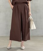 【エニィ スィス/any SiS】の【接触冷感・UVカット・速乾】スムージーポリエステルタックフレア パンツ 人気、トレンドファッション・服の通販 founy(ファニー) ファッション Fashion レディースファッション WOMEN パンツ Pants 春 Spring カットソー Cut And Sew 定番 Standard 人気 Popularity フレア Flare ポケット Pocket S/S・春夏 Ss・Spring/Summer おすすめ Recommend 夏 Summer NEW・新作・新着・新入荷 New Arrivals thumbnail 【WEB限定】ブラウン|ID: prp329100004485903 ipo3291000000031658158