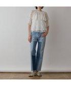 【グレース コンチネンタル/GRACE CONTINENTAL】のパッチワークデニムパンツ ブルー|ID: prp329100004485909 ipo3291000000031832792