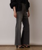 【グレース コンチネンタル/GRACE CONTINENTAL】のパッチワークデニムパンツ グレー|ID: prp329100004485909 ipo3291000000031832794