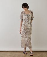 【グレース コンチネンタル/GRACE CONTINENTAL】のスカーフプリントドレス 人気、トレンドファッション・服の通販 founy(ファニー) ファッション Fashion レディースファッション WOMEN ワンピース Dress ドレス Party Dresses ウエスタン Western ヴィンテージ Vintage 春 Spring 今季 This Season シェイプ Shape シフォン Chiffon シャーリング Shirring パッチワーク Patchwork プリント Print リラックス Relax S/S・春夏 Ss・Spring/Summer 再入荷 Restock/Back In Stock/Re Arrival おすすめ Recommend 夏 Summer |ID:prp329100004485912