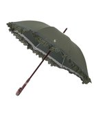 【ムーンバット/MOONBAT】の【遮光/晴雨兼用日傘】POLO RALPH LAUREN(ポロ ラルフローレン) エンブフリル 長傘 遮熱 UV カーキー|ID: prp329100004485927 ipo3291000000032258916