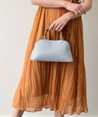 【インター ショシュール/INTER-CHAUSSURES】の【LORISTELLA】バンブーハンドルレザーハンドバッグ 人気、トレンドファッション・服の通販 founy(ファニー) ファッション Fashion レディースファッション WOMEN バッグ Bag イタリア Italy スタイリッシュ Stylish トレンド Trend ハンドバッグ Handbag パターン Pattern ファブリック Fabric フェミニン Feminine フォルム Form ベーシック Basic モダン Modern 人気 Popularity 夏 Summer 春 Spring S/S・春夏 Ss・Spring/Summer thumbnail ライトブルー|ID: prp329100004485939 ipo3291000000032262669