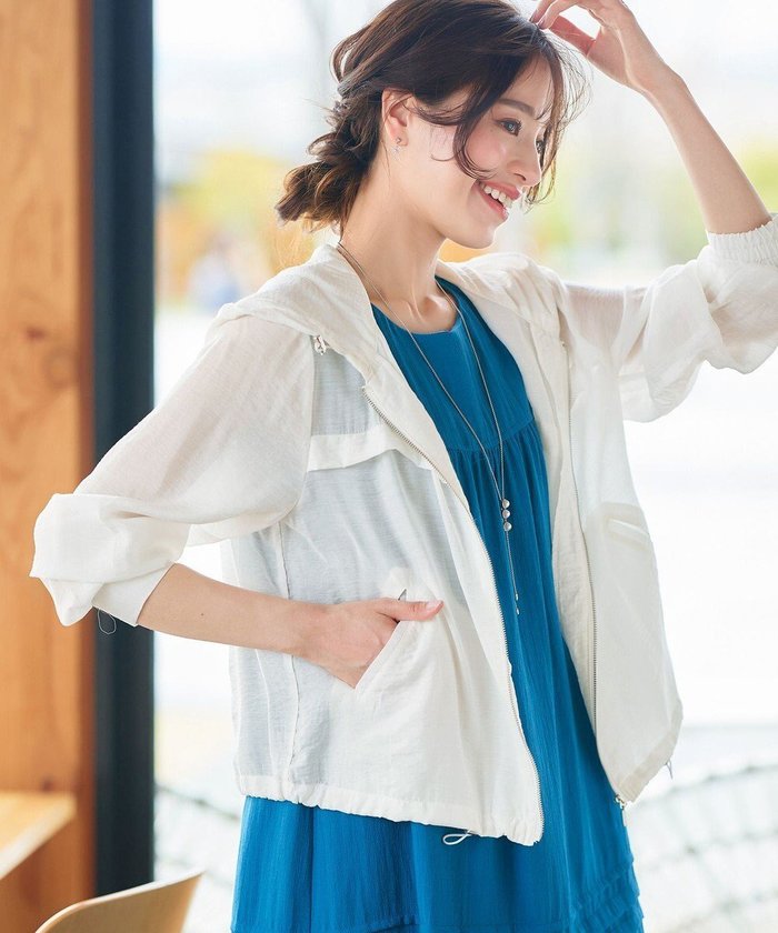 【ティアクラッセ/Tiaclasse】のシアーフードパーカー インテリア・キッズ・メンズ・レディースファッション・服の通販 founy(ファニー) https://founy.com/ ファッション Fashion レディースファッション WOMEN トップス・カットソー Tops/Tshirt パーカ Sweats アクセサリー Accessories 春 Spring カーディガン Cardigan シアー Sheer シャーリング Shirring シルバー Silver とろみ Thickness チュニック Tunic トレンド Trend バルーン Balloon パーカー Hoodie フェミニン Feminine ブルゾン Blouson ポケット Pocket 羽織 Haori 無地 Plain Color 楽ちん Easy S/S・春夏 Ss・Spring/Summer 再入荷 Restock/Back In Stock/Re Arrival おすすめ Recommend 夏 Summer エレガント 上品 Elegant NEW・新作・新着・新入荷 New Arrivals |ID: prp329100004485942 ipo3291000000031622412