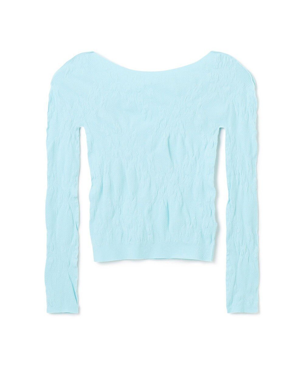 【チャコット/Chacott】の【MAY NAGAHISA】ノーソーイングニットトップ インテリア・キッズ・メンズ・レディースファッション・服の通販 founy(ファニー) ファッション Fashion レディースファッション Fashion for Women トップス・カットソー Cut & Sew Tops ニット Knit Tops & Sweaters コレクション Collection, Seasonal Line ショート Short, Short Length バランス Balance, Style Balance 春 Spring ターコイズブルー|ID: prp329100004486039 ipo3291000000033644363