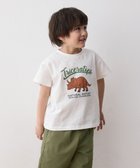 【エニファム/any FAM / KIDS】の恐竜プリント 半袖 Tシャツ オフホワイト(トリケラトプス)|ID: prp329100004487068 ipo3291000000031961454