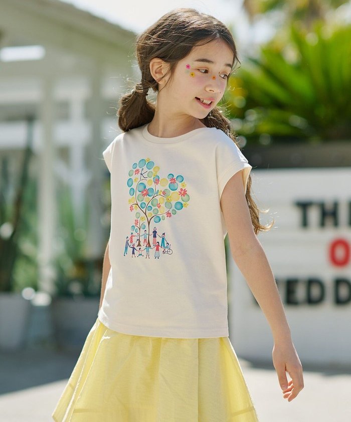 【組曲 / KIDS/KUMIKYOKU】の【110-140㎝】【UVケア】グリーンバンド Tシャツ インテリア・キッズ・メンズ・レディースファッション・服の通販 founy(ファニー) https://founy.com/ ファッション Fashion キッズファッション KIDS トップス・カットソー Tops/Tees/Kids 春 Spring カットソー Cut And Sew スリーブ Sleeve パステル Pastel フレンチ French ボーダー Border S/S・春夏 Ss・Spring/Summer 夏 Summer |ID: prp329100004487070 ipo3291000000031987705