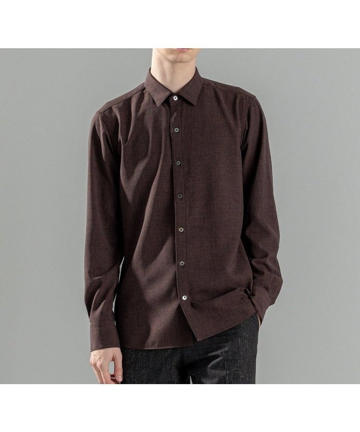 【ジョゼフ オム/JOSEPH HOMME / MEN】の新素材【LEON 6月号掲載】【シワになりにくい】テクノボイルストレッチ レギュラーカラーシャツ インテリア・キッズ・メンズ・レディースファッション・服の通販 founy(ファニー) https://founy.com/ ファッション Fashion メンズファッション MEN トップス・カットソー Tops/Tshirt/Men シャツ Shirts 6月号 June Issue シェイプ Shape シンプル Simple ジャケット Jacket エレガント 上品 Elegant 夏 Summer 春 Spring S/S・春夏 Ss・Spring/Summer 長袖 Long Sleeve 雑誌 Magazine |ID: prp329100004487076 ipo3291000000031929707