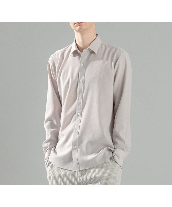 【ジョゼフ オム/JOSEPH HOMME / MEN】の新素材【LEON 6月号掲載】【シワになりにくい】テクノボイルストレッチ レギュラーカラーシャツ インテリア・キッズ・メンズ・レディースファッション・服の通販 founy(ファニー) https://founy.com/ ファッション Fashion メンズファッション Men's Style Online トップス・カットソー Tops/Tshirt/Men シャツ Shirts 6月号 June Issue シェイプ Shape シンプル Simple ジャケット Jacket エレガント 上品 Elegant 夏 Summer 春 Spring S/S・春夏 Ss・Spring/Summer 長袖 Long Sleeve 雑誌 Magazine |ID: prp329100004487076 ipo3291000000032649881