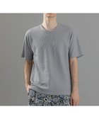 【ジョゼフ オム/JOSEPH HOMME / MEN】の新素材【清涼感】メランジクロスジャージー クルーネックカットソー ライトグレー系|ID: prp329100004487108 ipo3291000000031902134