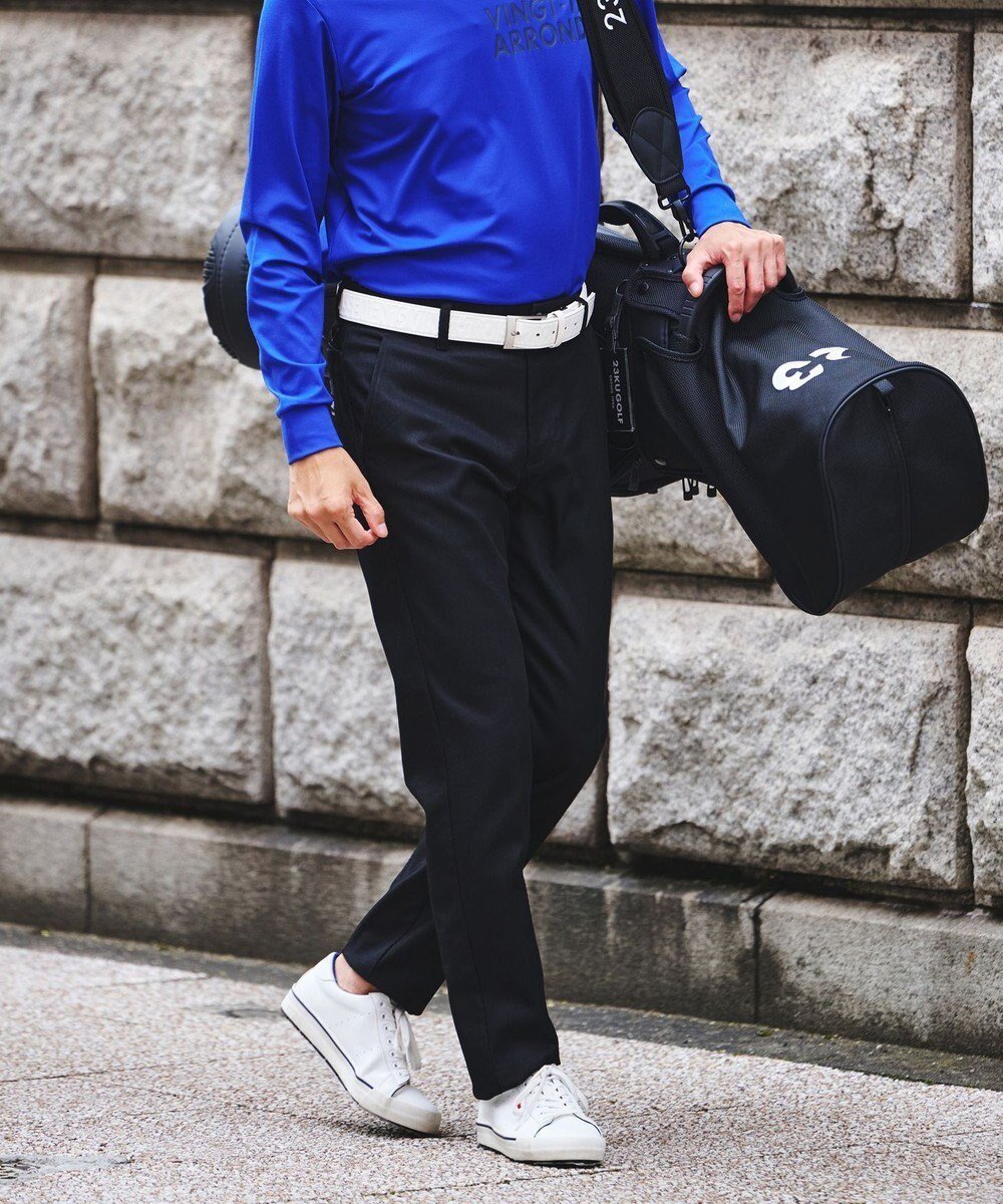 【23区 ゴルフ/23区GOLF / MEN】の【MEN】【ストレッチ】ハイパワーストレッチカルゼパンツ インテリア・キッズ・メンズ・レディースファッション・服の通販 founy(ファニー) 　ファッション　Fashion　メンズファッション　Fashion for Men　ボトムス　Bottoms　ゴルフ　Golf　シンプル　Simple, Minimal　ストレッチ　Stretch, Stretchy Fabric　パターン　Pattern, Design Print　エレガント 上品　Elegant　A/W・秋冬　Autumn/Winter　ブラック系|ID: prp329100004487151 ipo3291000000032675116