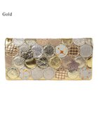 【ツモリチサト キャリー/tsumori chisato CARRY】の新マルチドット 長財布 かぶせ 【キラキラでかわいい!本革のやわらかな風合い】 ゴールド|ID: prp329100004487168 ipo3291000000031988596