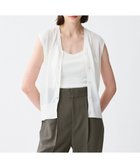【アンクレイヴ/uncrave】の【接触冷感・手洗い可】シアーニット ノースリーブベスト 人気、トレンドファッション・服の通販 founy(ファニー) ファッション Fashion レディースファッション Fashion for Women アウター Coat / Outerwear Collection トップス・カットソー Cut & Sew Tops ニット Knit Tops & Sweaters キャミソール&ノースリーブ Camisoles & Sleeveless Tops ベスト&ジレ / 重ね着スタイル Vests & Gilets 春 Spring カーディガン Cardigan, Knitwear ノースリーブ Sleeveless, No-Sleeve ベスト Vest, Waistcoat S/S・春夏 SS, Spring/Summer, Warm Season 夏 Summer thumbnail オフ|ID: prp329100004487189 ipo3291000000033281338