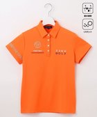 【23区 ゴルフ/NIJYUSANKU GOLF】の【WOMEN】ベアカノコ 半袖ポロシャツ オレンジ系|ID: prp329100004487204 ipo3291000000031781370