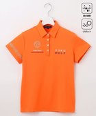 【23区 ゴルフ/NIJYUSANKU GOLF】の【WOMEN】ベアカノコ 半袖ポロシャツ オレンジ系|ID: prp329100004487204 ipo3291000000032514481