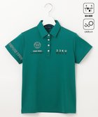 【23区 ゴルフ/NIJYUSANKU GOLF】の【WOMEN】ベアカノコ 半袖ポロシャツ グリーン系|ID: prp329100004487204 ipo3291000000032514486