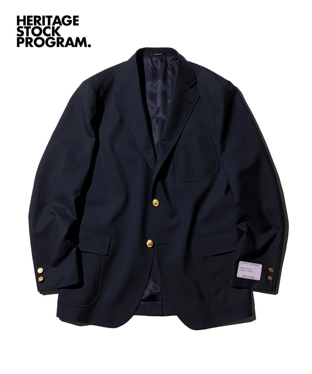 【ジェイ プレス/J.PRESS / MEN】の【J.PRESS ORIGINALS】PEPPIN MERINO TOROPICAL 3B BLAZER / JAPAN MADE 人気、トレンドファッション・服の通販 founy(ファニー) 　ファッション　Fashion　レディースファッション　WOMEN　アウター　Coat Outerwear　ジャケット　Jackets　テーラードジャケット　Tailored Jackets　春　Spring　キュプラ　Cupra　ショルダー　Shoulder　ジャケット　Jacket　スーツ　Suit　定番　Standard　パッチ　Patch　フォルム　Form　フラップ　Flap　フロント　Front　ボックス　Box　ポケット　Pocket　メタル　Metal　ライニング　Lining　S/S・春夏　Ss・Spring/Summer　日本製　Made In Japan　夏　Summer　エレガント 上品　Elegant　 other-1|ID: prp329100004487606 ipo3291000000031635468