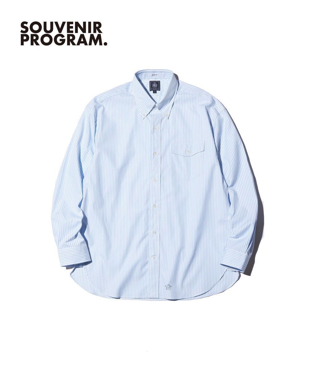 【ジェイ プレス/J.PRESS / MEN】の【J.PRESS ORIGINALS】Pin Oxford B.D. Shirt / Baggy Fit インテリア・キッズ・メンズ・レディースファッション・服の通販 founy(ファニー) ファッション Fashion レディースファッション Fashion for Women トップス・カットソー Cut & Sew Tops シャツ・ブラウス・オフィスカジュアル Elegant Blouses & Button-Ups シンプル Simple, Minimal フラップ Flap, Flap Pocket ポケット Pocket, Pocket Detail リラックス Relax, Relaxed Fit エレガント 上品 Elegant 夏 Summer 定番 Standard, Basic Item S/S・春夏 SS, Spring/Summer, Warm Season A/W・秋冬 Autumn/Winter サックスブルー系1|ID: prp329100004487611 ipo3291000000033440229