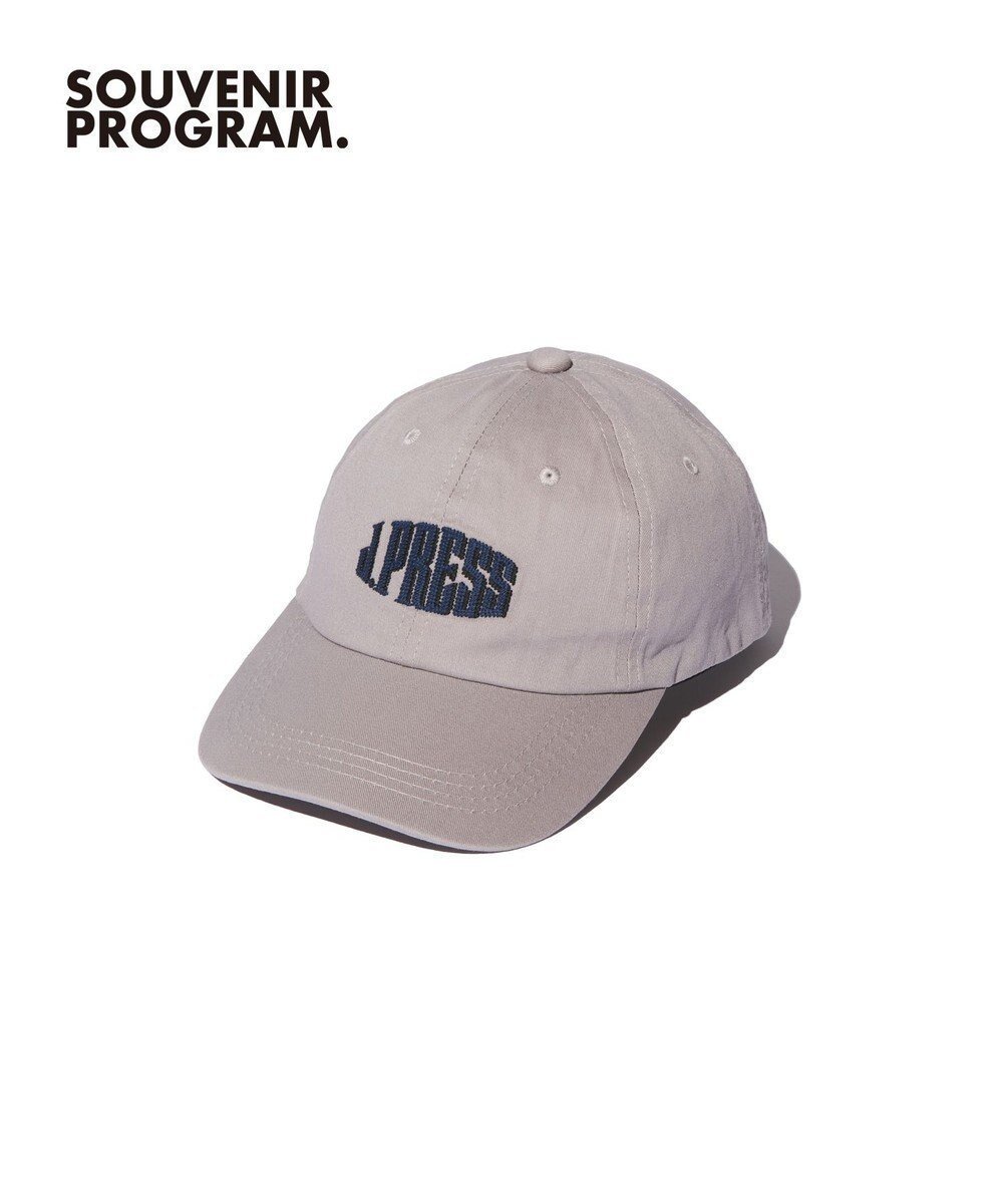 【ジェイ プレス/J.PRESS / MEN】の【J.PRESS ORIGINALS】J.PRESS Logo Cotton Twill Cap インテリア・キッズ・メンズ・レディースファッション・服の通販 founy(ファニー) 　ファッション　Fashion　レディースファッション　Ladies' Fashion Online　帽子　Hats　キャップ　Cap　シンプル　Simple　スポーティ　Sporty　ベーシック　Basic　帽子　Hat　ライトグレー系|ID: prp329100004487612 ipo3291000000032598682