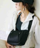 【トプカピ/TOPKAPI】の【Breath TOPKAPI】ポリメッシュ ショルダーバッグ ブラック|ID: prp329100004487641 ipo3291000000031635641