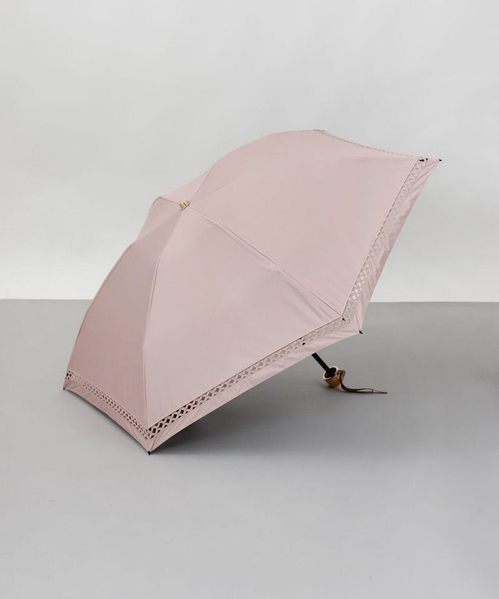 【アウロラ/AURORA】のBeaurance (ビューランス)トーションレース晴雨兼用パラソル(折りたたみ傘) インテリア・キッズ・メンズ・レディースファッション・服の通販 founy(ファニー) 　ファッション　Fashion　レディースファッション　Ladies' Fashion Online　傘 / レイングッズ　Umbrellas/Rainwear　傘　Umbrella　軽量　Lightweight　サマー　Summer　日傘　Parasol　レース　Race　夏　Summer　エレガント 上品　Elegant　ピンク|ID: prp329100004487662 ipo3291000000032598816