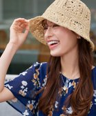 【ティアクラッセ/Tiaclasse】のクロシェ柄編みバケットハット アイボリー|ID: prp329100004487712 ipo3291000000032598850
