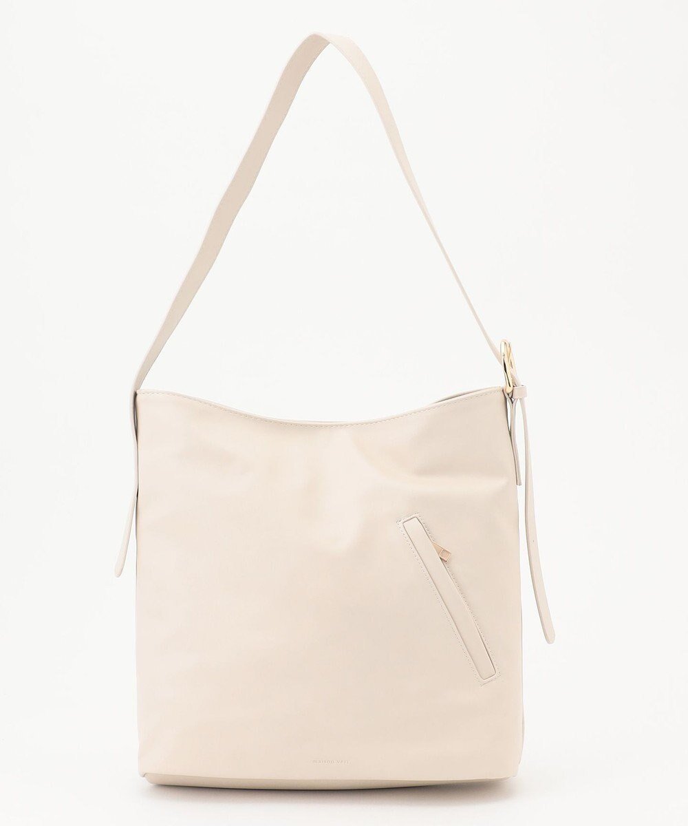 【ラ バガジェリー/LA BAGAGERIE】の【maison vert】 【タテ型ワンハンドル2WAY】ワンハンドル2WAYショルダー インテリア・キッズ・メンズ・レディースファッション・服の通販 founy(ファニー) 　ファッション　Fashion　レディースファッション　Fashion for Women　ショルダー　Shoulder, Shoulder Strap　人気　Popular, Best Seller　ビッグ　Big, Oversized　フィット　Fit, Slim Fit　ポケット　Pocket, Pocket Detail　ビジネス 仕事 通勤　Business / Work / Commuting　アイボリー|ID: prp329100004487723 ipo3291000000032744732