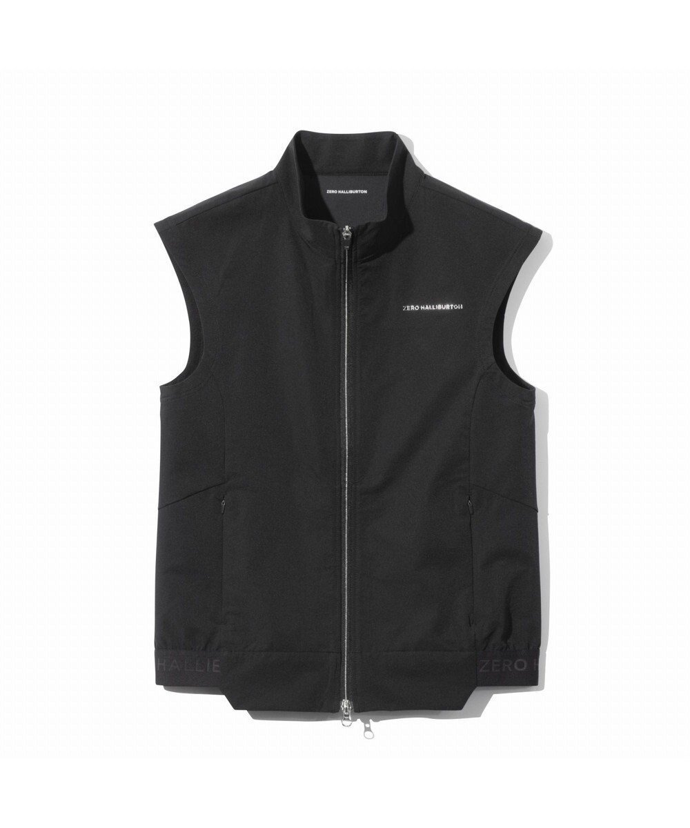 【ゼロハリバートン/ZERO HALLIBURTON】の【撥水・ストレッチ】 ドライソロテックスベスト ZHG-W5S1b 82972 インテリア・キッズ・メンズ・レディースファッション・服の通販 founy(ファニー) 　ファッション　Fashion　レディースファッション　WOMEN　アウター　Coat Outerwear　トップス・カットソー　Tops/Tshirt　ベスト/ジレ　Gilets/Vests　アウトドア　Outdoor　春　Spring　シルバー　Silver　ストレッチ　Stretch　スポーツ　Sports　セットアップ　Set Up　ブルゾン　Blouson　ベスト　Vest　ランニング　Running　S/S・春夏　Ss・Spring/Summer　再入荷　Restock/Back In Stock/Re Arrival　おすすめ　Recommend　夏　Summer　エレガント 上品　Elegant　ゴルフ　Golf　ブラック|ID: prp329100004487760 ipo3291000000031636218