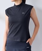 【ゼロハリバートン/ZERO HALLIBURTON】の【吸水速乾・UVケア】 フレンチスリーブモックネックTシャツ ZHG-W5S6b 82981 ブラック|ID: prp329100004487782 ipo3291000000031831899