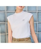 【ゼロハリバートン/ZERO HALLIBURTON】の【吸水速乾・UVケア】 フレンチスリーブモックネックTシャツ ZHG-W5S6b 82981 ホワイト|ID: prp329100004487782 ipo3291000000031831900