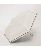 【アンビリオン/UNBILLION】のカシュネ cachenez / PUヒートカットフリル3段折りたたみ傘 ホワイト|ID: prp329100004487794 ipo3291000000032068927