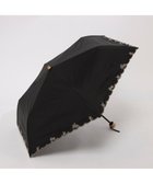 【アンビリオン/UNBILLION】のカシュネ cachenez / PUプチフラワー刺繍3段折りたたみ傘 ブラック|ID: prp329100004488915 ipo3291000000031831970
