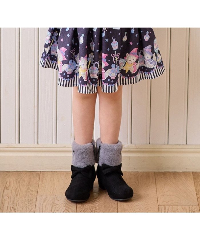 【エニファム/any FAM / KIDS】のマジカルキャットフレアスカート インテリア・キッズ・メンズ・レディースファッション・服の通販 founy(ファニー) https://founy.com/ ファッション Fashion キッズファッション KIDS おすすめ Recommend フレア Flare ポケット Pocket リボン Ribbon ワンポイント One Point 再入荷 Restock/Back In Stock/Re Arrival A/W・秋冬 Aw・Autumn/Winter・Fw・Fall-Winter 長袖 Long Sleeve |ID: prp329100004488927 ipo3291000000031915237