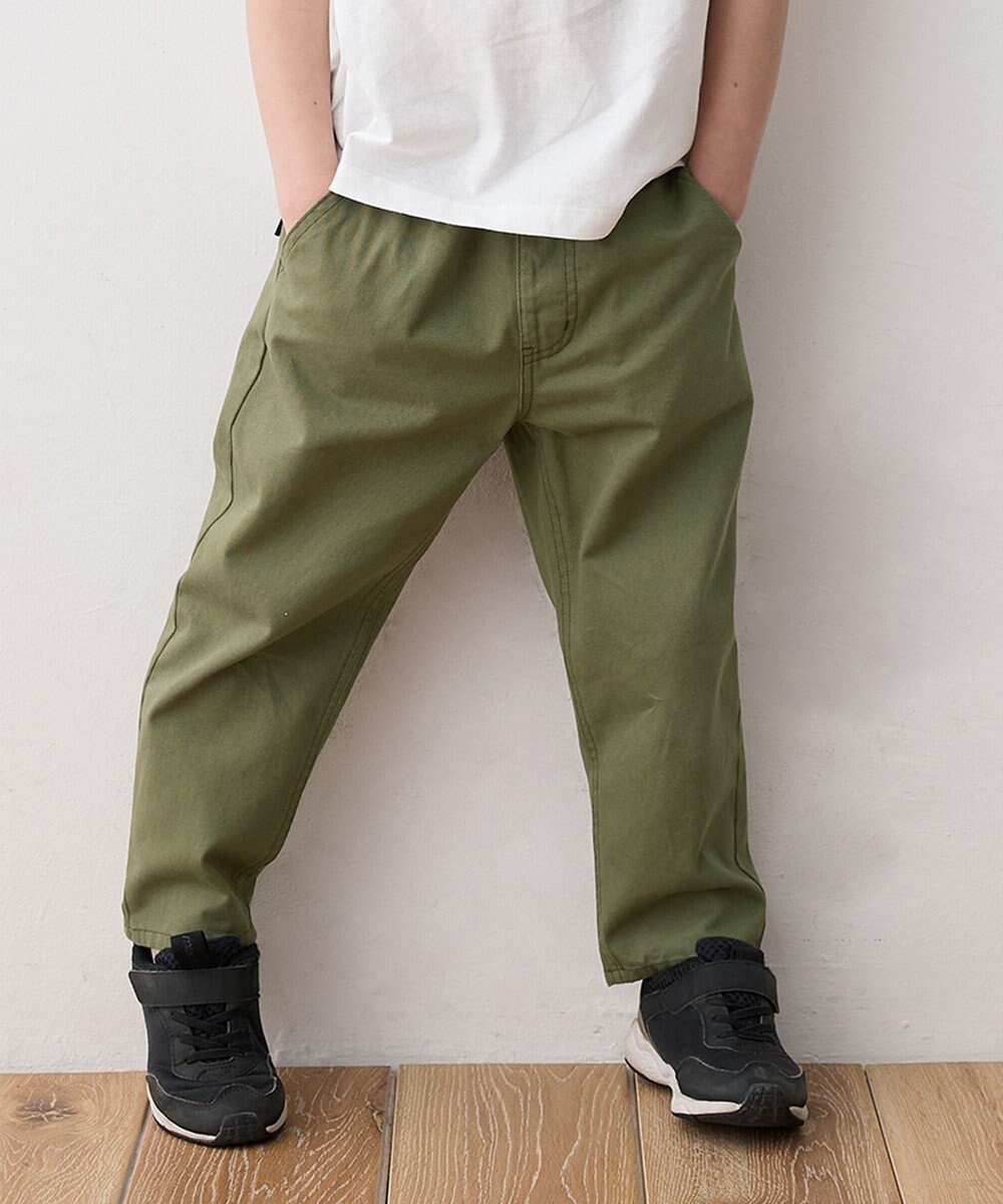 【エニファム/any FAM / KIDS】のロングパンツ インテリア・キッズ・メンズ・レディースファッション・服の通販 founy(ファニー) 　ファッション　Fashion　キッズファッション　KIDS　ボトムス　Bottoms/Kids　春　Spring　シンプル　Simple　スマホ　Smartphone　デニム　Denim　ポケット　Pocket　ロング　Long　S/S・春夏　Ss・Spring/Summer　夏　Summer　カーキ|ID: prp329100004488929 ipo3291000000031974763