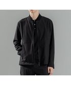 【ジョゼフ オム/JOSEPH HOMME / MEN】の新素材【洗える/速乾性/通気性/ストレッチ】トリコサッカーストレッチ ジップアップブルゾン ブラック系|ID: prp329100004488932 ipo3291000000031950671