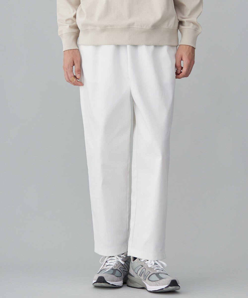 【アンフィーロ/UNFILO / MEN】の【新色追加】FINE MOVE デニム イージーギャザーパンツ 24年商品 インテリア・キッズ・メンズ・レディースファッション・服の通販 founy(ファニー) 　ファッション　Fashion　メンズファッション　Fashion for Men　ボトムス　Bottoms　デニムパンツ・ジーンズ　Denim Pants　ストレッチ　Stretch, Stretchy Fabric　スラックス　Slacks, Dress Pants　デニム　Denim, Jeans Material　ワイド　Wide, Wide Fit　A/W・秋冬　Autumn/Winter　S/S・春夏　SS, Spring/Summer, Warm Season　夏　Summer　ホワイト|ID: prp329100004488933 ipo3291000000034410215