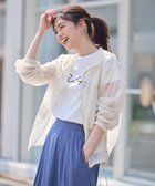 【エニィファム/any FAM】の【WEB限定】シアーフードブルゾン アイボリー|ID: prp329100004488946 ipo3291000000033263739