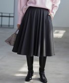 【組曲/KUMIKYOKU】の【WEB限定カラーあり】ウールライクストレッチ フレアスカート チャコールグレー系|ID: prp329100004488981 ipo3291000000033552944