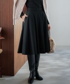 【組曲/KUMIKYOKU】の【WEB限定カラーあり】ウールライクストレッチ フレアスカート 【WEB限定】ブラック系9|ID: prp329100004488981 ipo3291000000034298063