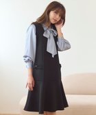【フェルゥ/Feroux】の【新型・洗える】リボンデザイン ダンボールワンピース ブラック系|ID: prp329100004488990 ipo3291000000031648500