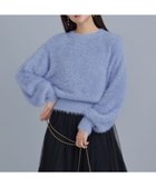 【組曲/KUMIKYOKU】のナイロンファー ニット クリームブルー系|ID: prp329100004488994 ipo3291000000031972937