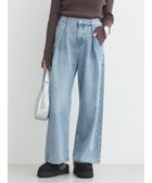 【アースミュージックアンドエコロジー/earth music&ecology】のタックホックデニムパンツ Light Indigo|ID: prp329100004489001 ipo3291000000031977143