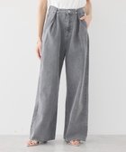 【アースミュージックアンドエコロジー/earth music&ecology】のタックホックデニムパンツ Light Gray|ID: prp329100004489001 ipo3291000000032526621