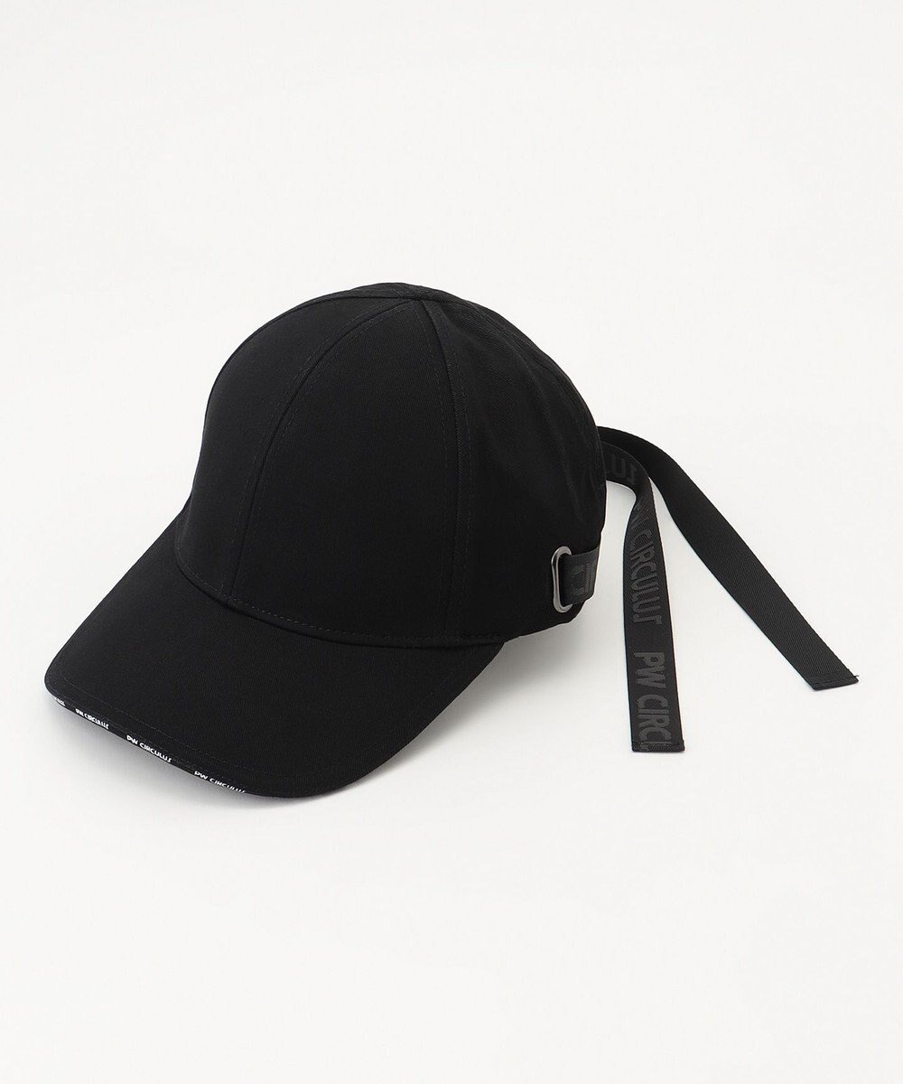 【ピーダブリュサーキュラス/PW CIRCULUS】の【NEW!】【WOMEN】リボンキャップ インテリア・キッズ・メンズ・レディースファッション・服の通販 founy(ファニー) ファッション Fashion レディースファッション Fashion for Women キャップ&ハット Hats & Caps キャップ Cap, Baseball Cap シンプル Simple, Minimal ツイル Twist, Twisted Detail フロント Front, Front Design プリント Print, Printed Pattern リボン Ribbon, Bow 帽子 Hat, Headwear ブラック系|ID: prp329100004489005 ipo3291000000034276255