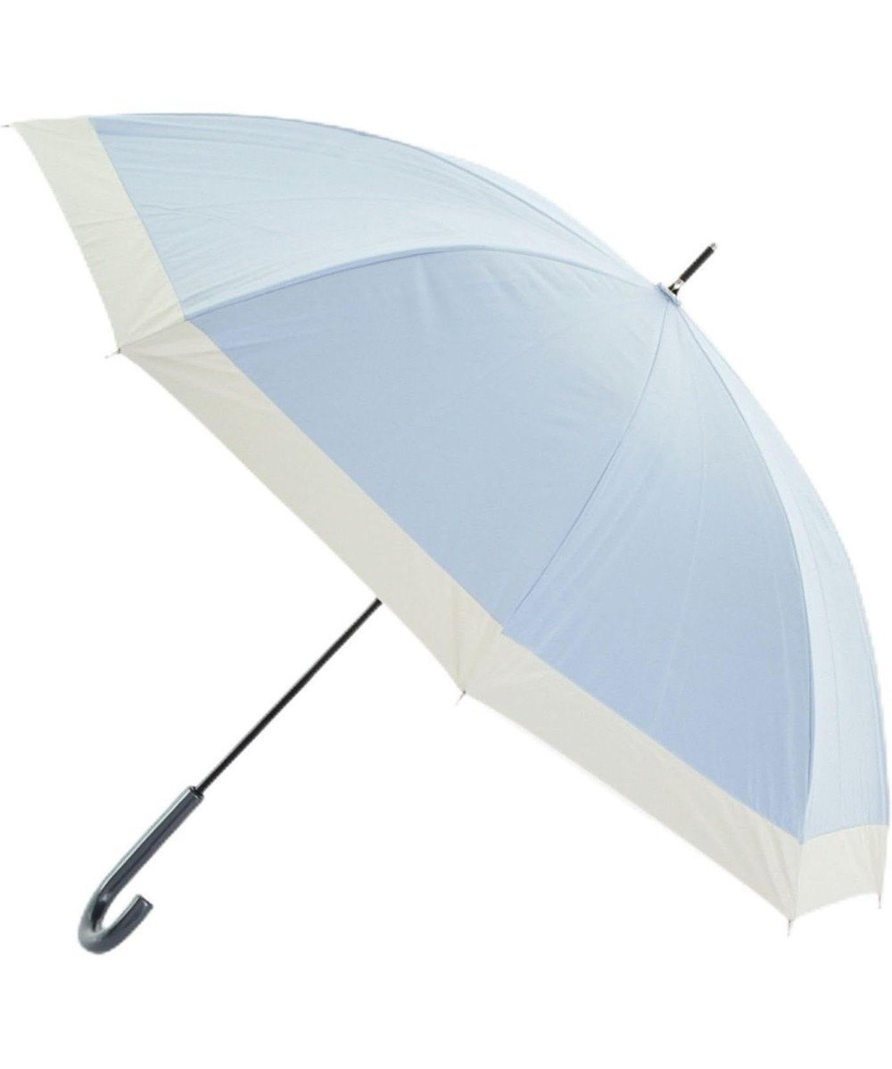 【ムーンバット/MOONBAT】の晴雨兼用日傘 長傘 バイカラー切継/遮光 遮熱 UV インテリア・キッズ・メンズ・レディースファッション・服の通販 founy(ファニー) 　ファッション　Fashion　レディースファッション　Fashion for Women　レイングッズ・傘・晴雨兼用傘　Umbrellas & Rain Gear　ビジネス 仕事 通勤　Business / Work / Commuting　傘　Umbrella, Parasol　日傘　Parasol, UV Umbrella　ペールスカイ|ID: prp329100004489032 ipo3291000000033675381