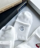 【ウィゴー/WEGO】のアニマル刺繍アンクル底パイルソックス 柄1|ID: prp329100004489051 ipo3291000000031979334