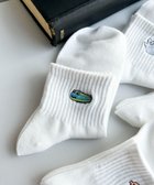 【ウィゴー/WEGO】のアニマル刺繍アンクル底パイルソックス 柄4|ID: prp329100004489051 ipo3291000000031979339
